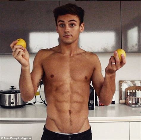 tom daly naked|Tom Daley displays his washboard abs in nude budgie smugglers